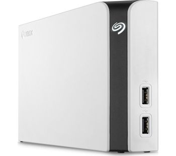 SEAGATE Gaming Hard Drive for Xbox - 8 TB, White, White