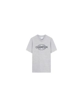 Camiseta Champion Graphic Shop Hombre Gris