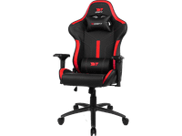 silla gaming - drift dr350 polipiel reposabrazos 4d ruedas silenciosas inclinacion rojo