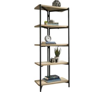 TEKNIK Industrial Chunky Bookcase - Black & Charter Oak, Black