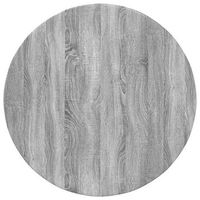 tablero de mesa  encimera gris sonoma o 80 x 15 cm madera de ingenieria