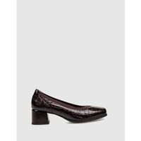 pitillos zapatos de tacon salon 10820 burdeos para mujer