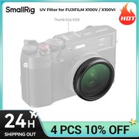 filtro uv smallrig para fujifilm x100vi  x100v filtro de una pieza lente de vidrio optico compatible con la tapa de lente original de la camara 5852