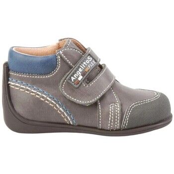 Angelitos Botas 610 BOTA VELCRO Gris para hombre