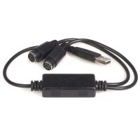 adaptador usb a ps2 startech para teclado y raton 2x ps2 hembra a 1x usb a macho