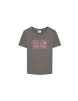 camiseta champion ss mujer gris