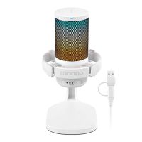 microfono maono dgm20 usb cardioide con filtro antipop y control tactil