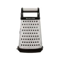 kitchenaid rallador de 4 caras metalico con contenedor