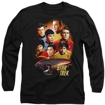 Star Trek Camiseta manga larga Heart of the Enterprise para mujer