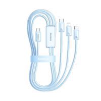 baseus icy serie 100w tipo-c a tipo-ctipo-cip cable de carga rapida transmision de datos nucleo de cobre longitud 15m