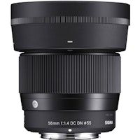 56mm f14 dc dn contemporary sony e