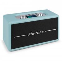 radio portatil audizio tune60-bl digital dab fm bluetooth pantalla lcd azul