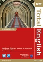 NEW TOTAL ENGLISH INTERMEDIATE STUDENTS' BOOK WITH ACTIVE BOOK AND MYLAB