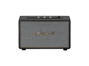 Altavoz estéreo - Marshall Acton IV, 110 W, 1 woofer clase D de 60W y 2 tweeters 25W, BT, AUX RCA, Negro