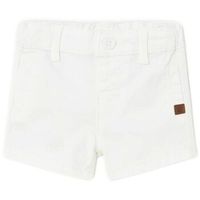 mayoral short nino 201 bermuda sarga better cotton recien nacido blanco para nino