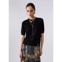 liu jo blusa top de punto para mujer