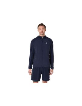Chaqueta de Running ASICS Road Packable Jacket Hombre Azul Oscuro