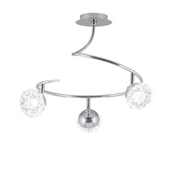 Lámpara De Techo 3 Luces Moderna Y Funcional Azalea