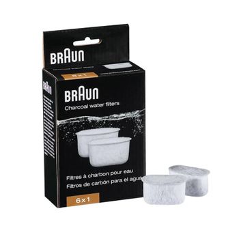 Braun Filtro de agua de carbón BRSC004