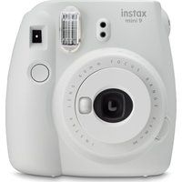 instax mini 9 instant camera - smoky white white