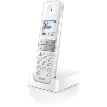 Philips D4701W/34 Teléfono Inalámbrico Blanco