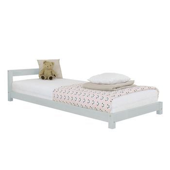 Cama Infantil Dreamy 90 X 200 Gris Claro