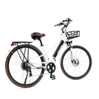 Bicicleta eléctrica Emotorad Plymouth Blanco