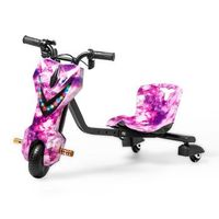 triciclo electrico ataa drift mini 36v rosa - patinetes electricos infantiles para ninos