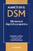 avances en el dsm: dilemas sobre el diagnostico psiquiatrico