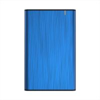 caja pc aisens ase-2525blu 25 sata aluminio azul plug and play