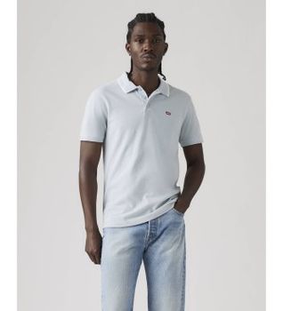 Levi's para hombre. 35883-0370 Polo Housemark azul (M), Casual, Algodón, Manga corta