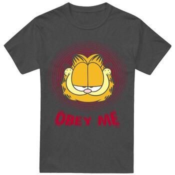 Garfield Camiseta Obey Me para mujer