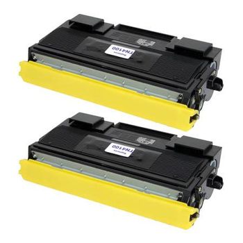 Compatible Multipack Brother HL-6050D Printer Toner Cartridges (2 Pack) -TN4100
