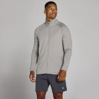 chaqueta de entrenamiento ultra con cremallera y cuadricula para hombre de mp - gris tiza - m