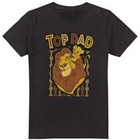 the lion king camiseta top dad para hombre