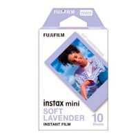 fujifilm instant film mini soft lavander pelicula fotografica instantanea 10 hojas