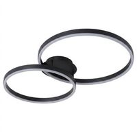 lampara de techo toolight swe061-c black led