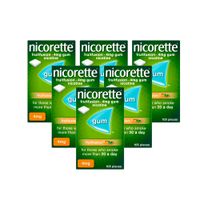 nicorette gum 4mg fruit fusion - 210 pieces - 3 pack