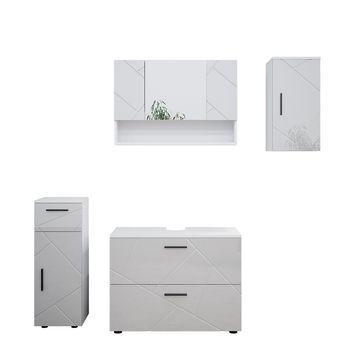 Conjunto De Muebles De Baño Irma 4 Piezas Vicco