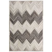 alfombra gris 140 x 200 cm de piel de vacuno patchwork aytepe