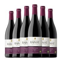 raimat vino tinto garnatxa negra costers 75 cl 135 vol pack de 6 unidades