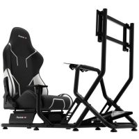 cockpit simracing huzaro speed 60 ajustable con asiento regulable