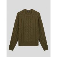 dickies jersey sudadera vanleer cable sweater military green para hombre