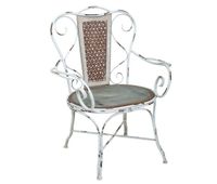 sillon de metal 755x59x95h cm