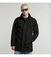 g-star para hombre d25380-d738-g928 gabardina garber padded negro xl casual poliester reciclado sostenible