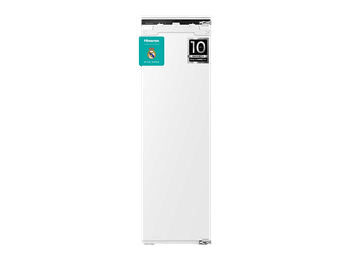 Frigorífico una puerta integrable - Hisense RL3B303SAWE, No Frost, 177.2 cm, 280 l, Multi Air Flow, Motor Inverter, Sin panelar
