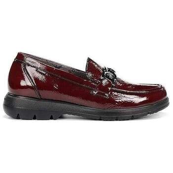 Fluchos Mocasines F1794 burdeos para mujer