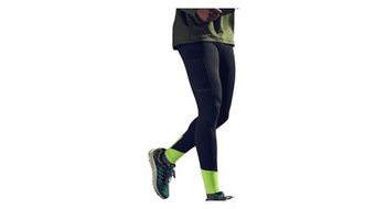 Mallas termicas gore wear concurve 2 0 running negro amarillo  hombre