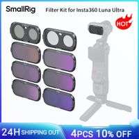 kit de filtros smallrig para insta360 luna ultra con nd8  nd16  nd32  nd64  nd128  nd256  cpl  filtro de difusion negra 14 6687
