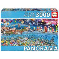 educa borras educa borras puzzle 3000 piezas vida panorama 20265